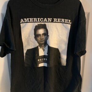 JOHNNY CASH  Mens prison band  tee